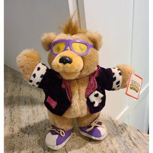 Applause 10” Vintage Teddy Grahams Plush Sparkle Honey Bear 1990 Nabisco